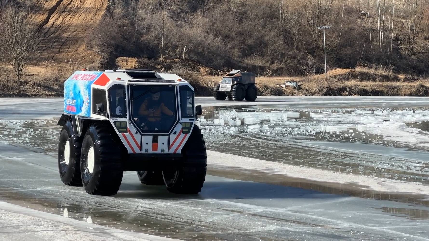 Снегоболотоход «Архант N» тест-драйв смотреть онлайн