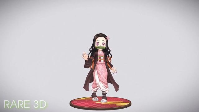 Nezuko Kamado 3D Model