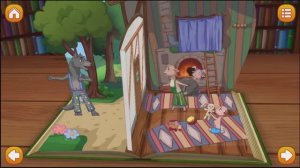 Игра "Сказка - Волк и семеро козлят", Развивающая игра для детей.