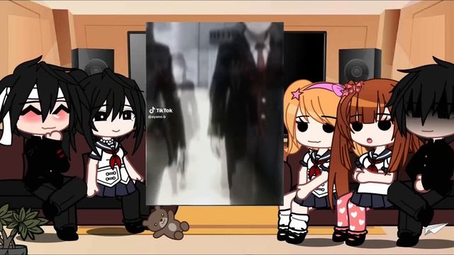 yandere simulator react to ayano || yandere taro au || gacha club смотреть онлайн