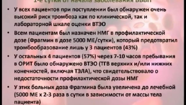 Тромбогеморрагические осложнения вирусных пневмоний Суханов В.А. 2021
