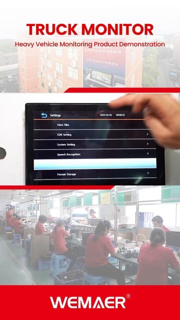 🚛 Enhance your driving safety with Wemaer's Truck Monitor System! 💡 смотреть онлайн