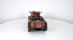 БТ-7 1:35 (tamiya) обзор масштабная модель бронетехника танк / Model BT-7 armored vehicles tank