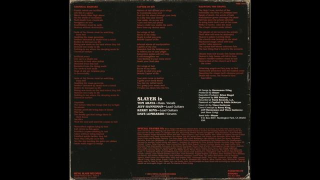 SLAYER - HAUNTING THE CHAPEL (E.P.) (1984) смотреть онлайн
