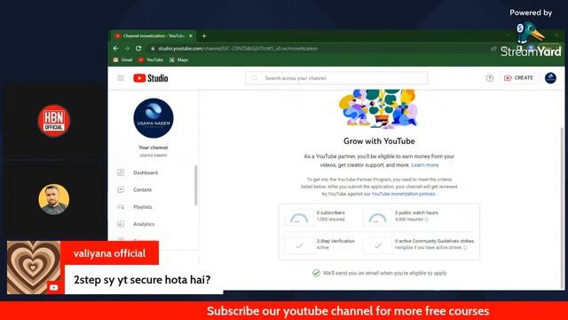 Monetization policy | YouTube Earning Course 2023 I Class 2 I HBN OFFICIAL смотреть онлайн