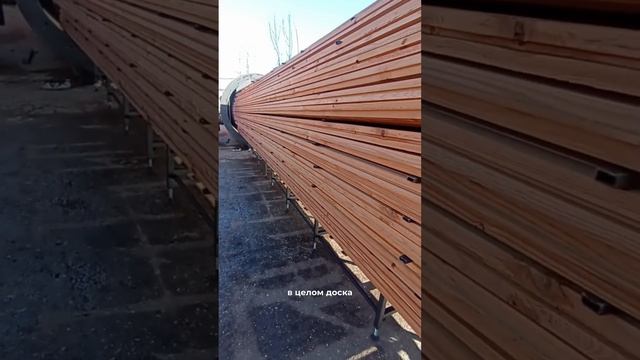 Термообработка доски пола из сосны смотреть онлайн