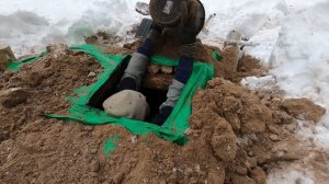 Ушел один жить в дом под землей. Невероятная природа. Землянка
