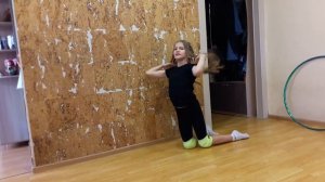 Учимся делать колесо на локтях.Урок №2!!!!!!!