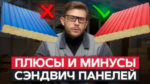 Лучший материал для ДОМА?/ Плюсы и МИНУСЫ СЭНДВИЧ ПАНЕЛЕЙ