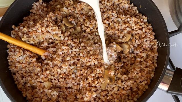 Гречка по-сибирски. Готовое блюдо или вкусный гарнир. смотреть онлайн