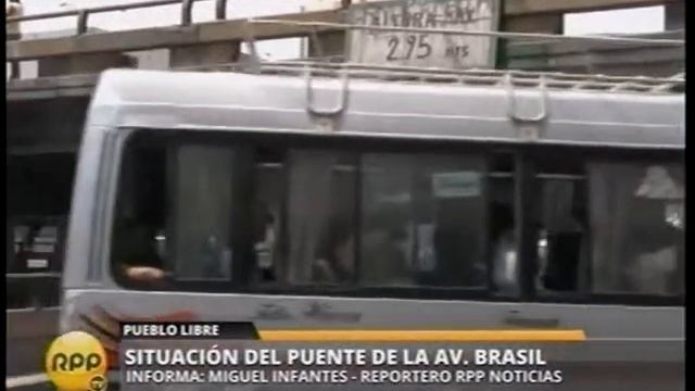 Solicitud de mantenimiento de puente tiene más de un año. Fuente: RPP смотреть онлайн