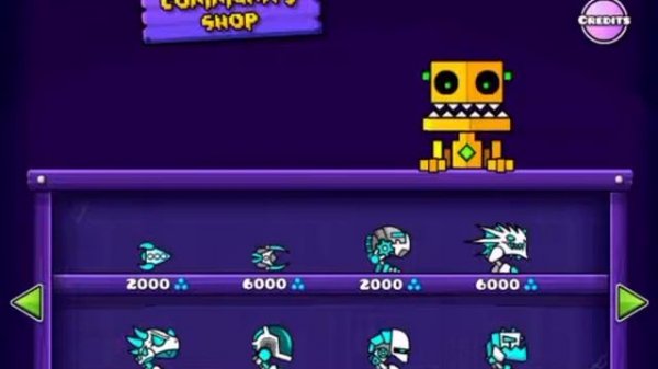 What you can buy on the community shop in geometry dash