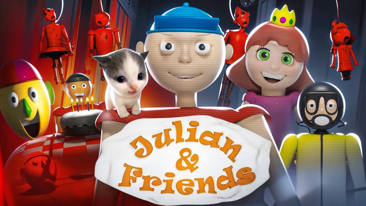 😨ЭТА ПРОКЛЯТАЯ ИГРА ЗНАЕТ ГДЕ ТЫ... – Julian & Friends смотреть онлайн