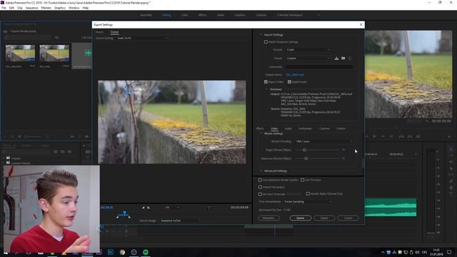 Render & Export | Premiere Pro / Media Encoder Tutorial CZ | Nitram Doh смотреть онлайн