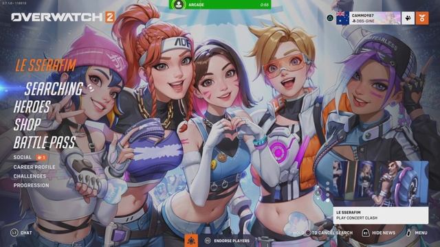 Concert Clash - First Impressions - Overwatch 2 X LE SSERAFIM смотреть онлайн