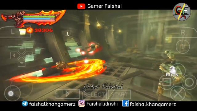 GOD OF WAR- GHOST OF SPARTA ANDROID GAMEPLAY ON PPSSPP EMULATOR WITH SETTINGS смотреть онлайн