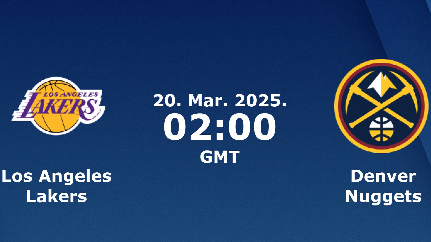 19.03.2025 | Лос-Анджелес Лейкерс— Денвер Наггетс | Lakers At Nuggets