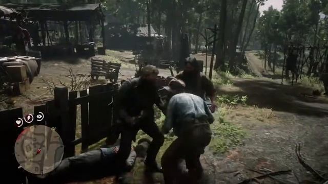 Red Dead Redemption 2 knife massicre смотреть онлайн