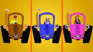 Синий трактор быстрее ветра - Детская песенка