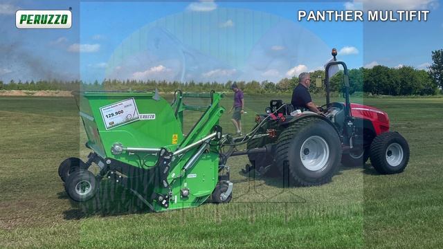 Цеповая косилка со сбором Peruzzo Panther Multifit смотреть онлайн