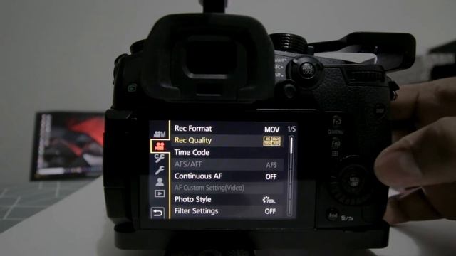 How To Setup Slow Motion VFR Mode On Lumix GH5s