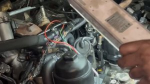 Замена теплообменника VW TUAREG GP 3.0 TDI, прокачка топлива