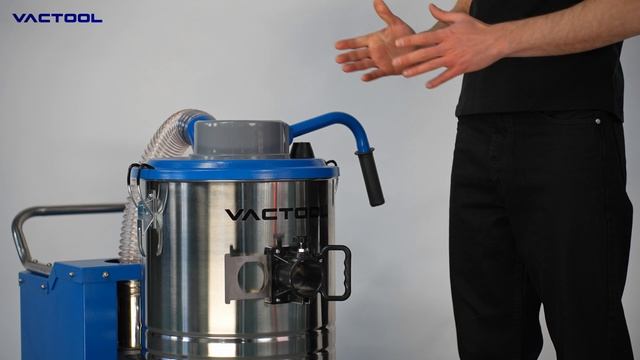 VACTOOL HA22M60 - Видеообзор промышленного пылесоса