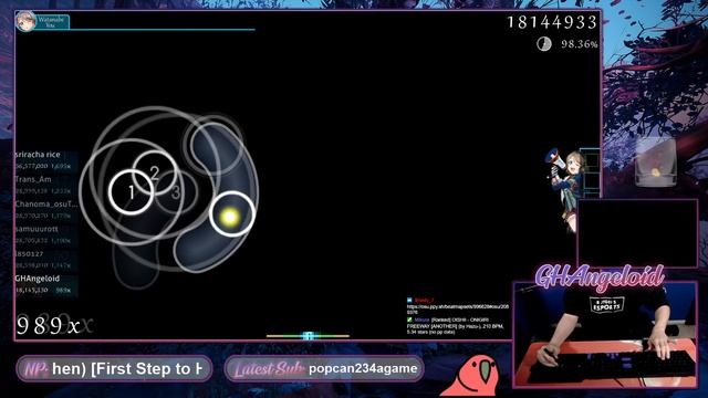[osu!] Haikara (Taishou Romantic-hen) [First Step to Hell] смотреть онлайн