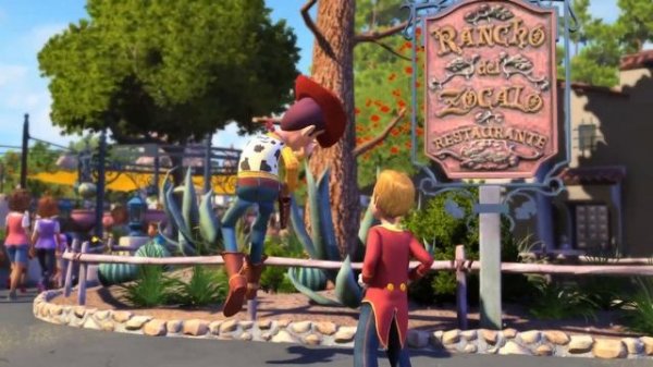 Disneyland Adventures - All Interactions All Characters