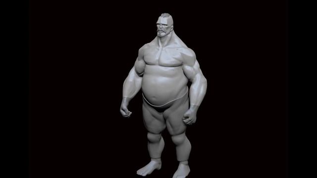 Zbrush Stylized Anatomy Study - Timelapse смотреть онлайн