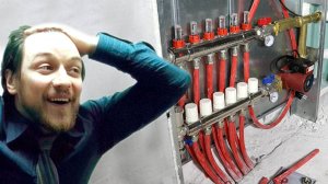КАК Я СОБИРАЛ КОЛЛЕКТОРНЫЙ ШКАФ для теплых полов!  Тестирование инструмента Zuhause