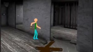 Бабка Granny Мультфильм побег через машину