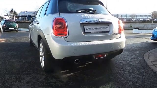 White Silver MINI Cooper смотреть онлайн