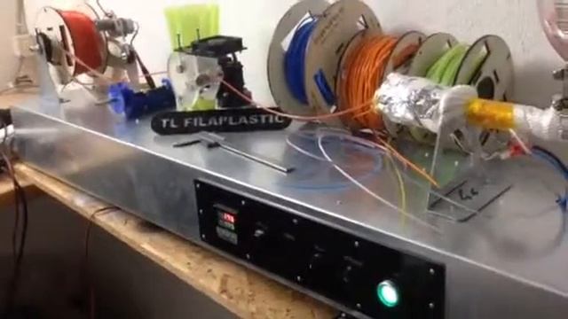 TL FILAPLASTIC -Filament extruder Salento смотреть онлайн