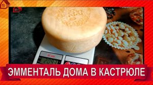 ЭММЕНТАЛЬ Как сделать знаменитый швейцарский сыр в домашних условиях/ Emmental