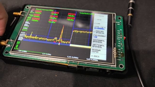 общие настройки - TinySA прошивка @PatrulRU смотреть онлайн