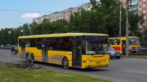 Автобус Волжанин-6270.00 (АО 684 22). Покатушки на самом длинном автобусе Барнаула.