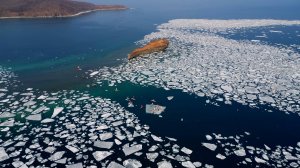 угон льдины 2025 прошёл успешно, угон запечатлели, смотреть до конца (часть 2)