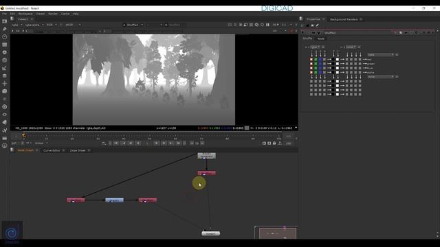 How to Create Fog With Z Depth Pass in NUKE 11 4K HINDI смотреть онлайн