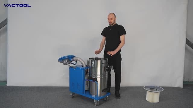 VACTOOL LA30M60 - Видеообзор промышленного пылесоса