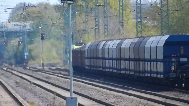 Captrain at Bf Mecklenbeck headed for Sudmühle (Güterumgehungsbahn Münster) смотреть онлайн