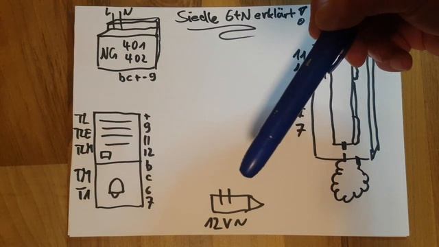 Deine Siedle Sprechanlage erklärt!!! Verdrahten, einfacher Anschlussplan zum verstehen. смотреть онлайн