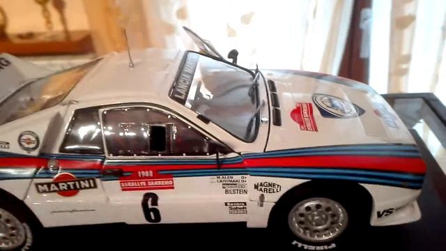 Lancia 037 kyosho 1/18 смотреть онлайн