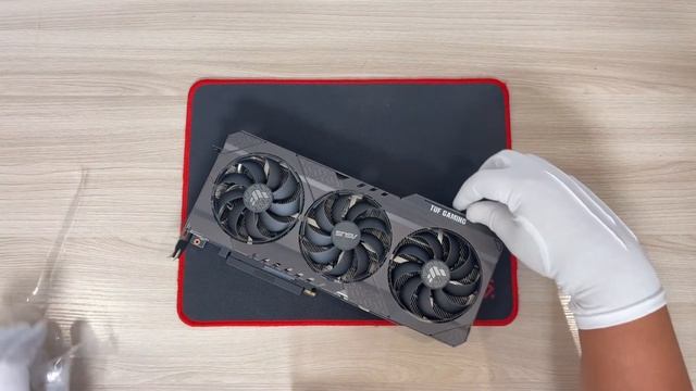 Распаковка ASUS RTX 3080 TUF GAMING