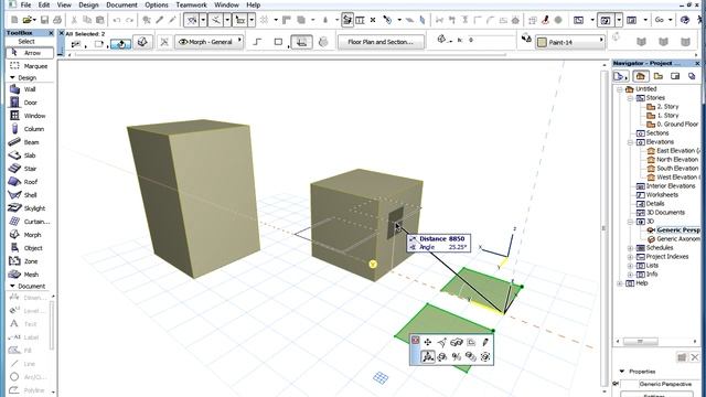 3D Interactions in ARCHICAD - Improved Drag Operation in 3D смотреть онлайн