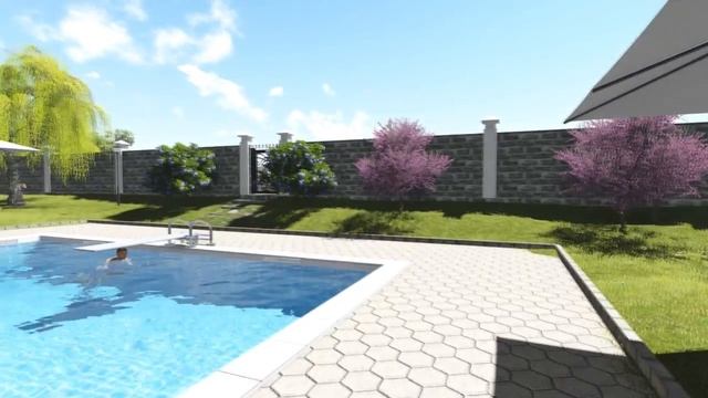 Lumion 5.0 - Project Villa 3D, Archicad - interior design - Animation 3D - Architectura 3D (Lumion смотреть онлайн