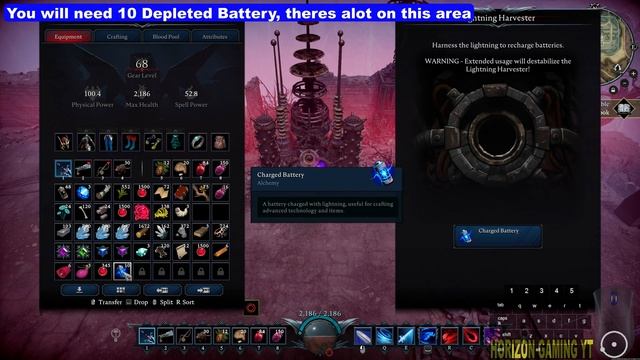 V Rising How to Get Charged Battery Location смотреть онлайн