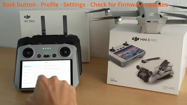 How to update the DJI Mini 3 Pro & RC Controller Firmware - Fast & Easy Tutorial смотреть онлайн