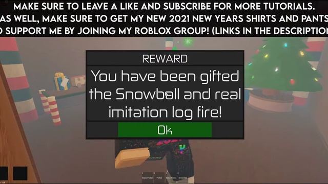 HOW TO GET THE "CHRISTMAS GIFT 2020" BADGE + THE SNOWBALL GEAR IN INNOVATION ARCTIC BASE! | ROBLOX смотреть онлайн