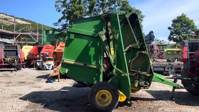 Пресс подборщик John Deere 550 N 2120 смотреть онлайн